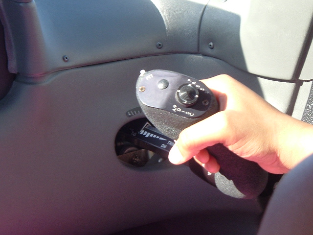 Interior view of a Cirrus SR-20